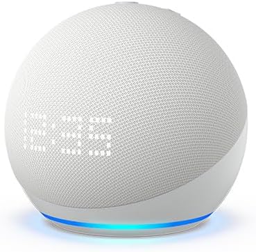 Amazon Echo Dot (5th Gen) with clock Amazon Echo Dot (5th Gen) with clock